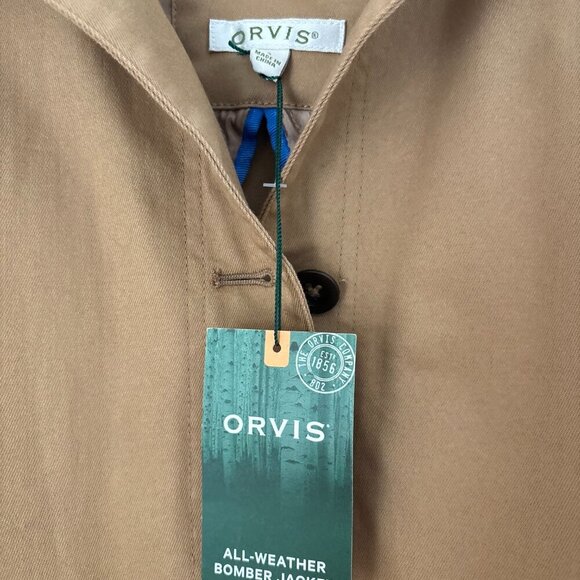 Orvis | NWT All-Weather Bomber Jacket | Size SMALL - Picture 4 of 7